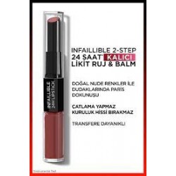 Loreal Paris Infaillible 24 HR Lipstick Ruj 302 Rose Eternite