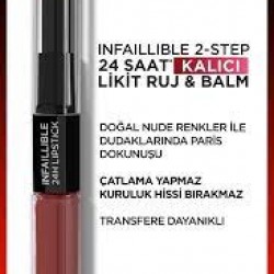 Loreal Paris Infaillible 24 HR Lipstick Ruj 302 Rose Eternite