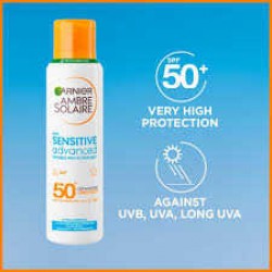 Garnier Ambre Solaire Sensitive Advanced SPF 50+ 150ml