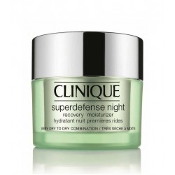 Clinique Superdefense Night Recovery Moisturizer Very Dry To Combination Gece Kremi 50 ml