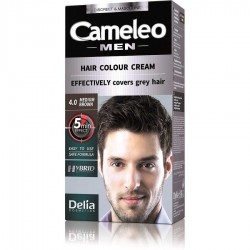 Delia Cameleo Men Hair Color 4.0 Medium Brown Erkek Saç Boyası 