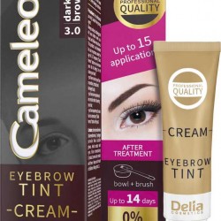 Delia Cosmetics Cameleo Eyebrow Tint Cream 3 0 Dark Brown
