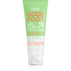 Delia Cosmetics Gel Scrub- Kuru ve Sert Ayaklar için Ayak Jeli 250 ml