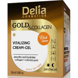 Delia Cosmetics Gold Collagen 50 Ml Canlandırıcı Yüz Kremi 