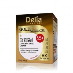 Delia Cosmetics Gold Collagen Cream 55 + 50 ml