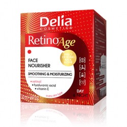 Delia Cosmetics Retinol içerikli Nemlendirici & Yenileyici Gündüz ve Gece Kremi 50 ml