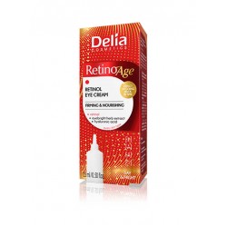 Delia Cosmetics Retinol içerikli Sıkılaştırıcı ve Besleyici Göz Kremi 15 ml