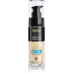 Delia Cosmetics Stay Flawless Cover Skin Defined Covering Fondöten 502 Natural