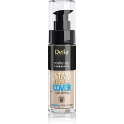 Delia Cosmetics Stay Flawless Cover Skin Defined Covering Fondöten 505 Honey