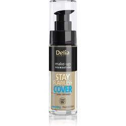Delia Cosmetics Stay Flawless Cover Skin Defined Covering Fondöten 506 Coffe