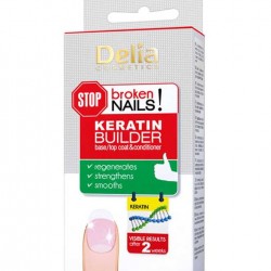 Delia Cosmetics Stop/Help For Nails Nail Conditioner Keratin Builder 11 ml