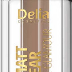 Delia Cosmetics Velvet Matt Long Wear Liquid Lipstick Ruj 101 I'm Nude