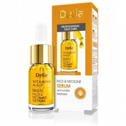 Delia Cosmetics Vitamins A+ E+ F Face & Neckline Serum 10 ml