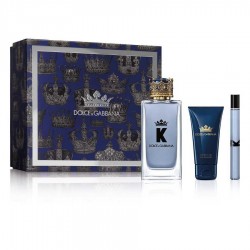 Dolce & Gabbana K By  100 ml EDT + 50 ml Shower Gel + 10 ml Erkek Parfüm Seti