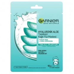 Garnier Hyaluronik Aloe Tazeleyici Kağıt Maske 32Gr