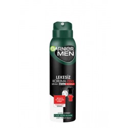 Garnier Men Lekesiz Koruma Spray Deodorant 72 Saat 150 ml