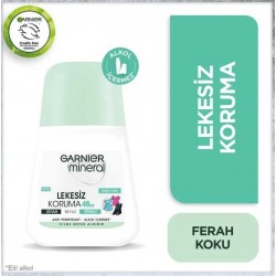 Garnier Mineral Lekesiz Koruma 48Saat Ferah Koku Anti Perspirant Roll on 50ml