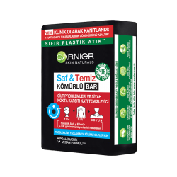Garnier Saf Temiz Kömürlü Bar Sabun 100 g