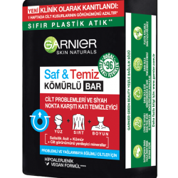 Garnier Saf Temiz Kömürlü Bar Sabun 100 g