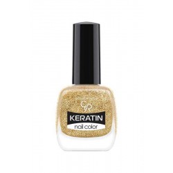Golden Rose Keratin Glitter Oje 406