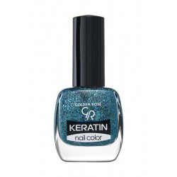 Golden Rose Keratin Glitter Oje 409