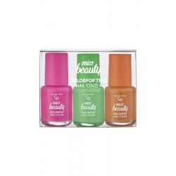 Golden Rose Miss Beauty Colorpop Trio Oje Seti