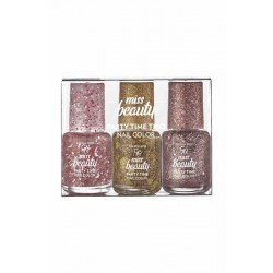 Golden Rose Miss Beauty Party Time Trio Oje Seti
