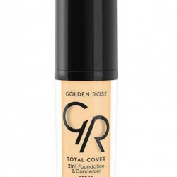 Golden Rose Total Cover 2 In1 Fondöten& Kapatıcı No 021