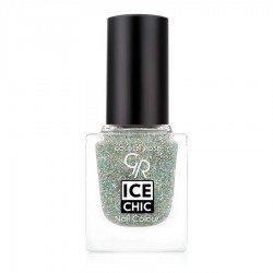 Golden Rose Ice Chic Nail Colour Glitter Oje 104