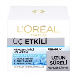 L'Oréal Paris 3 Etkili Ferahlik Günlük Bakim Kremi Normal Ve Karma Ciltler 50 ml