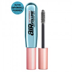 L'Oréal Paris Air Volume Mega Easy Waterproof Suya Dayanıklı Maskara - Siyah