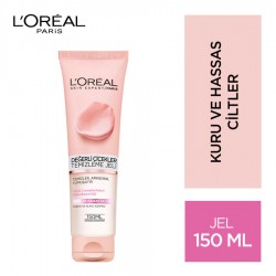L'Oréal Paris Değerli Çiçekler Temizleme Jeli Kuru Ve Hassas Ciltler 150 ml