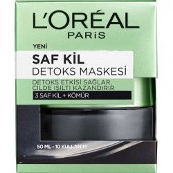 L'Oréal Paris Saf Kil Kömür Detoks Maskesi 50 ml