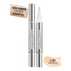 L'Oréal Paris True Match Göz Kremi İçeren Kapatıcı 1-2 D/W