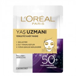 Loreal Age Expert 50+ Yenileyici Kağıt Maske