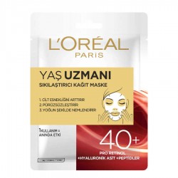 Loreal Paris Age Expert 40+ Sıkılaştırıcı Kağıt Maske