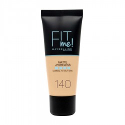 Maybelline New York Fit Me Matte+Poreless Fondöten - 140 Cool Medium