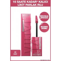 Maybelline Super Stay Vinyl Ink 20 Coy