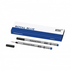 Montblanc 2 Roller Kalem Refill Medium Royal Blue 128233