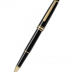 Montblanc Meisterstuck Altın Kaplama Rollerball 132457