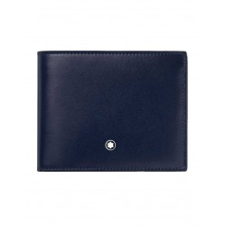 Montblanc Meisterstuck Cuzdan 6cc Lacivert 131692