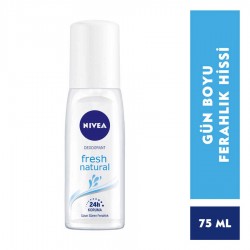 Nivea Fresh Natural Pump Sprey  75 ml Women Deodorant