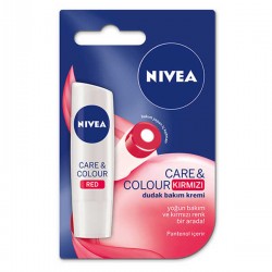 Nivea Lip Care Bakımlı&Renkli Kırmızı