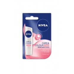 Nivea Lip Care Bakımlı&Renkli Pembe