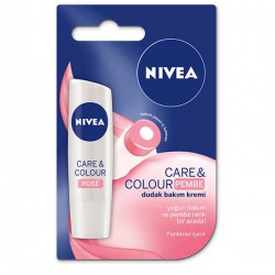 Nivea Lip Care Bakımlı&Renkli Pembe