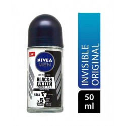 Nivea Men Black White Invisible Original Roll On 50 ml