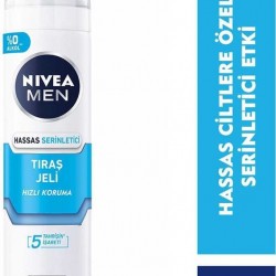 Nivea Men Hassas Serinletici Tıraş Jeli 200 ml