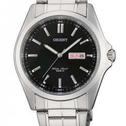 Orient Classic Quartz Black Dial Men's Watch FUG1H001B6