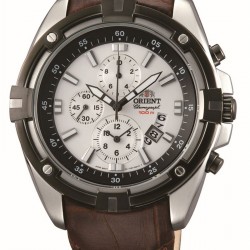  Orient Chronographs  White Dial Men's Watch FTT0Y007W0
