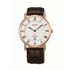 Orient FGW0100EW0 Classic Quartz White Dial Men's Watch 